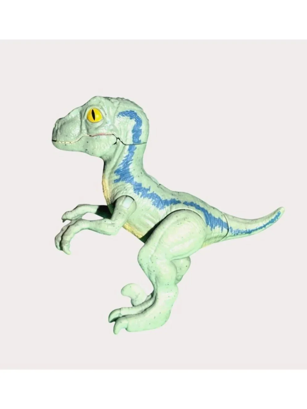 Jurassic Park World Dino Rival Primal Pal Blue Velociraptor Sound TESTED Works